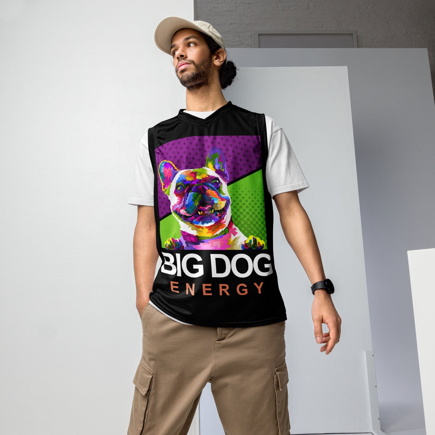 Big Dog Energy Basketball Jersey