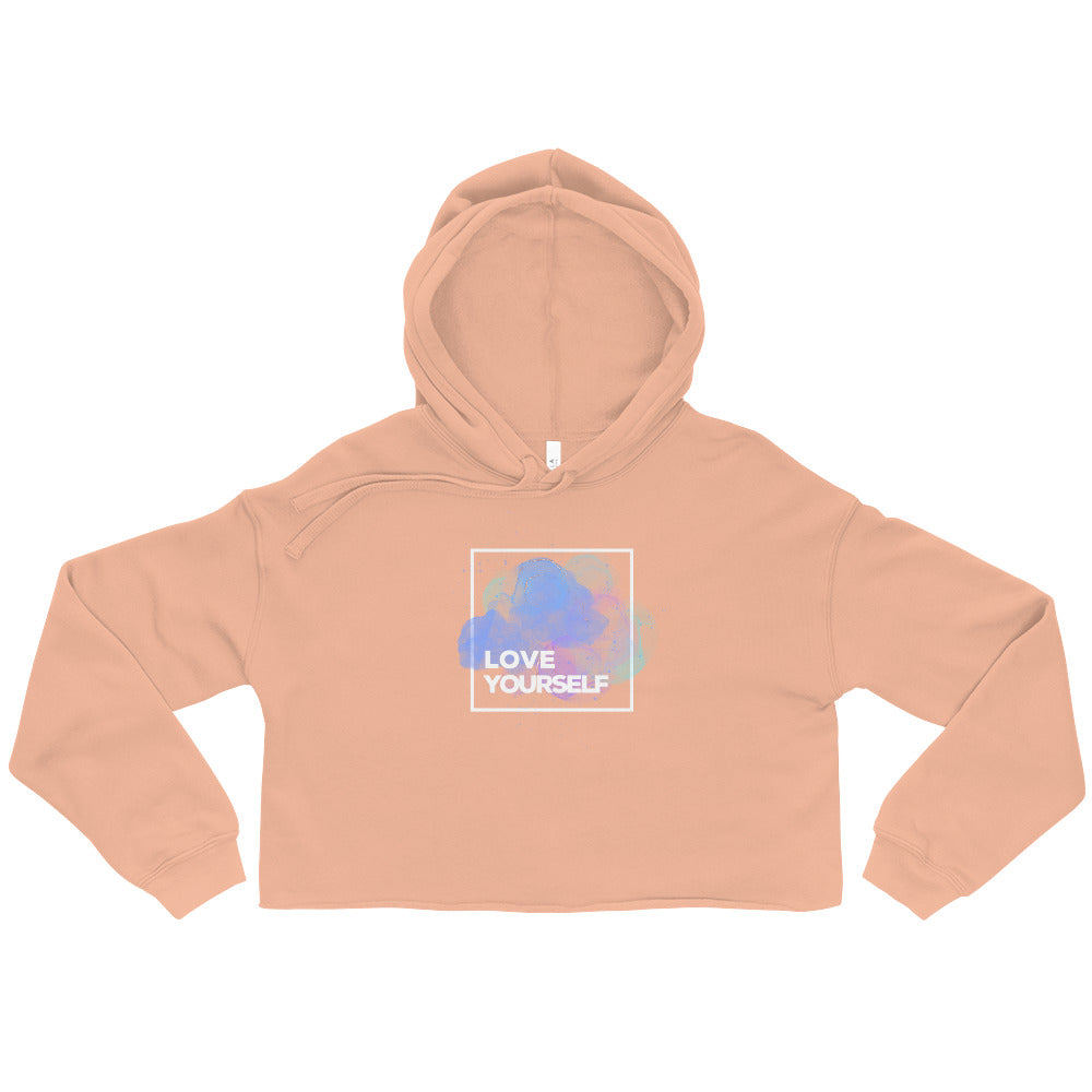 Love Yourself Crop Hoodie
