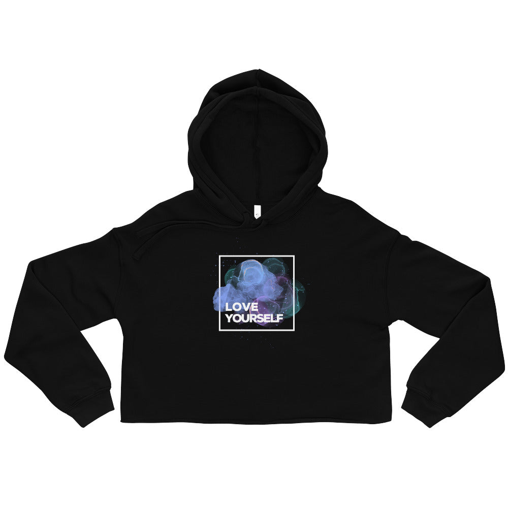 Love Yourself Crop Hoodie